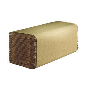 Image of Hostess Natura Hand Towels 1Ply Interfold Natural Pack of 12 6832