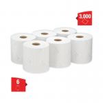 Wypall L10 Wiper Roll Control Centrefeed White (Pack of 6) 7406 KC05367