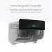 Kimberly Clark ICON Faceplate for 2 Roll Toilet Paper Disp Black 58782 KC10354