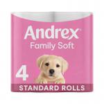 Andrex Family Soft Toilet Roll 2-Ply 170 Sheets Per Roll 6x4 (Pack of 24) 4490863 KC22566