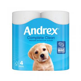 Andrex® Andrex Toilet Tissue 2-Ply 4x6 Rolls White Pack of 24 4480125 KC23489