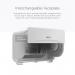 Kimberly Clark ICON Faceplate for 2 Roll Toilet Paper Disp White 58772 KC25143