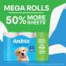 Andrex Complete Clean Mega Toilet Roll 2-Ply 290 Sheets Per Roll (Pack of 12) 4982014 KC25168