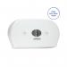 Aquarius Mini Twin Centrefeed Toilet Tissue Dispenser White 7186 KC42012
