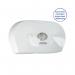Aquarius Mini Twin Centrefeed Toilet Tissue Dispenser White 7186 KC42012