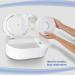 Aquarius Mini Twin Roll Centrefeed Toilet Tissue Dispenser White 7186 KC42012