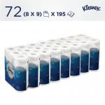 Kleenex 3-Ply Toilet Rolls Toilet Tissue Sheets White (Pack of 72) 8459 KC58832