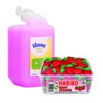 Kleenex Everyday Use Hand Soap Refill 1 Litre (Pack of 6) FOC Haribo KC832093