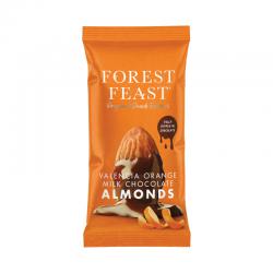 Forest Feast Valencia Orange Milk Chocolate Almonds Impulse 40g (Pack of 12) 06024 KES06024