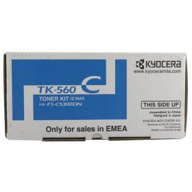 Kyocera TK-560C Toner Cartridge Cyan 1T02HNCEU0 KETK01108