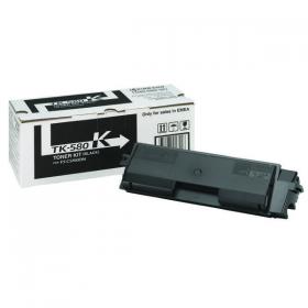 Kyocera TK-580K Black Toner Cartridge (Capacity: 3 500 pages) 1T02KT0NL0 KETK01728