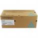 The Kyocera TK150C Toner Cartridge in Cyan provides vibrant and long-lasting color for your prints. The Kyocera logo is prominently displayed on the packaging, featuring a sleek and modern design. The cartridges are securely sealed and come with clear instructions for easy installation.