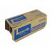 This photo shows a pack of Kyocera ink cartridges, specifically the black TK-360 toner cartridge with the code 1T02J20EUC. The cartridges are neatly arranged in a box, with the Kyocera brand name prominently visible. The cartridges appear to be black and compact in size, ready for use in a Kyocera printer.