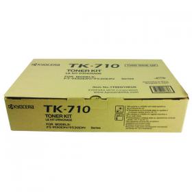 Kyocera TK-710 Black Toner Cartridge (40,000 Page Capacity) KETK710