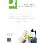 Q-Connect Laser Colour OHP Film Pack of 50 KF00142