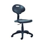 Jemini Factory Chair 570x280x610mm Polyurethane Black KF00197 KF00197