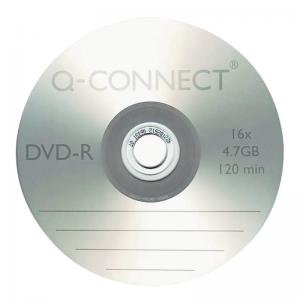 Q-Connect DVD-R 4.7GB Cake Box 25 Pack KF00255 KF00255