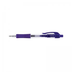 Q-Connect Retractable Ballpoint Pen Medium Blue Pack KF00268 KF00268