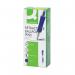 Q-Connect Retractable Ballpoint Pen Medium Blue (Pack of 10) KF00268 KF00268