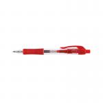 Q-Connect Retractable Ballpoint Pen Medium Red (Pack of 10) KF00269 KF00269
