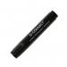 The photo displays a pack of 10 Q-Connect Permanent Markers with a black jumbo chisel tip. The markers have a sleek design and vibrant, bold ink for easy application and long-lasting results. Each marker is labeled with the brand name and product logo.