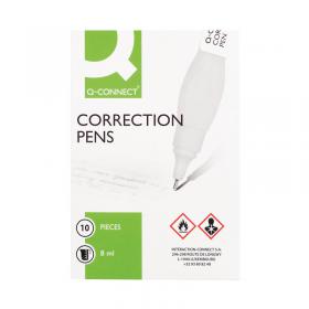 Q-Connect Correction Pen 8ml (10 Pack) KF00271 KF00271