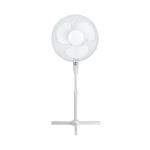 Q-Connect 16 Inch406mm Pedestal Fan White KF00404 KF00404
