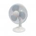 Q-Connect 12 Inch/305mm Desk Fan White KF00405 KF00405