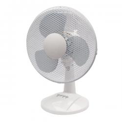 Q-Connect 12 Inch305mm Desk Fan White KF00405 KF00405