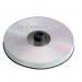 A bundle of 50 Q-Connect CDs, DVDs, and diskettes sits neatly in a spindle. Each disc can hold up to 700MB of data or 80 minutes of audio. The pack is labeled KF00421.
