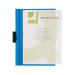 Q-Connect Quickclip File 3mm A4 Dark Blue (Pack of 25) KF00462 KF00462