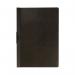 The photograph features a set of 25 Q-Connect black Quickclip files, each 6mm thick and designed for A4 papers. The files have a sleek and professional appearance, with a sturdy metal clip for secure storage. Perfect for keeping documents organized and easily accessible.