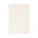 Q-Connect A4 White Leathergrain Comb Binder Cover (Pack of 100) KF00502 KF00502