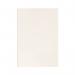 Q-Connect A4 White Leathergrain Comb Binder Cover (Pack of 100) KF00502 KF00502