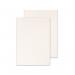 Q-Connect A4 White Leathergrain Comb Binder Cover (Pack of 100) KF00502 KF00502