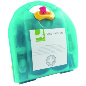 Q-Connect 20 Person Wall-Mountable First Aid Kit KF00576 KF00576