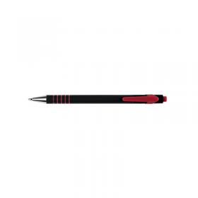 Q-Connect Lamda Ballpoint Pen Medium Red (Pack of 12) KF00671 KF00671