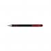 The photograph displays a pack of 12 Q-Connect Ballpoint Pens. Each pen features a medium-sized red tip and is labeled with the Q-Connect logo. The pens are neatly arranged in their packaging, making it easy to see the quantity.
