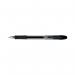 Q-Connect Quick Dry Gel Pen Medium Black (Pack of 12) KF00678 KF00678