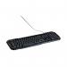 The Q-Connect Keyboards Q-Connect Ergonomic Wired Keyboard is a sleek, black keyboard with a comfortable design. Its keys are evenly spaced and have a responsive feel. The Q-Connect logo is prominently displayed in the center. Overall, it has a professional and modern look.