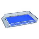 Q-Connect Mesh Letter Tray A4 Silver KF00843 KF00843