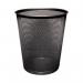 Q-Connect Waste Basket Mesh 18 Litre Black KF00871 KF00871