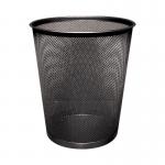 Q-Connect Waste Basket Mesh 18 Litre Black KF00871 KF00871