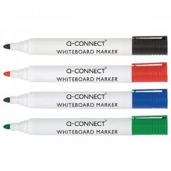 Cheap Stationery Supply of Q-Connect Drywipe Marker Pen Assorted (Pack of 10) KF00880 KF00880 Office Statationery