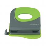 The image shows multiple Q-Connect hole punches lined up, including the Premium Hole Punch. The sleek design and durable build are apparent, with the recognizable Q-Connect branding displayed prominently on each punch. The punches are surrounded by a clean, white background, making them stand out and appear ready for use in any office setting.