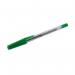 Q-Connect Ballpoint Pen Medium Green (Pack of 50) KF01043 KF01043