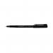 Q-Connect OHP Pen Permanent Fine Black (Pack of 10) KF01068 KF01068