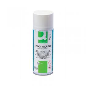 Q-Connect Quick Mount Aerosol Adhesive 400ml KF01071 KF01071