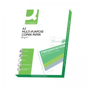Q-Connect Copier Paper A3 80gsm White Pack of 5 Reams KF01089B