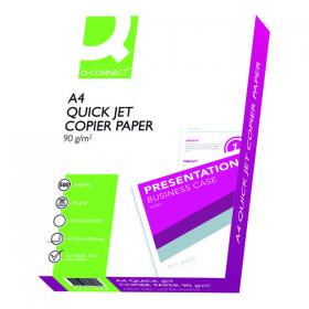Q-Connect Premium A4 White 90gsm Inkjet Paper (Pack of 500) KF01090 KF01090